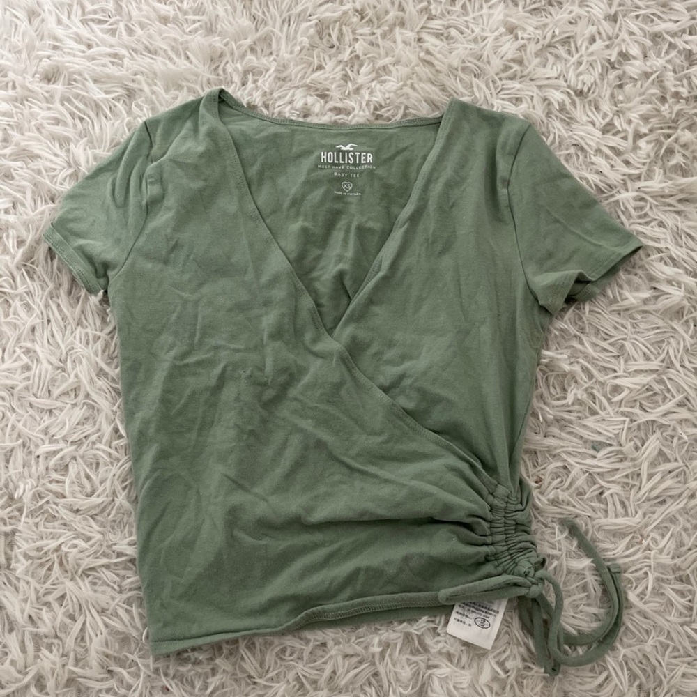 Hollister Ruched Baby Tee